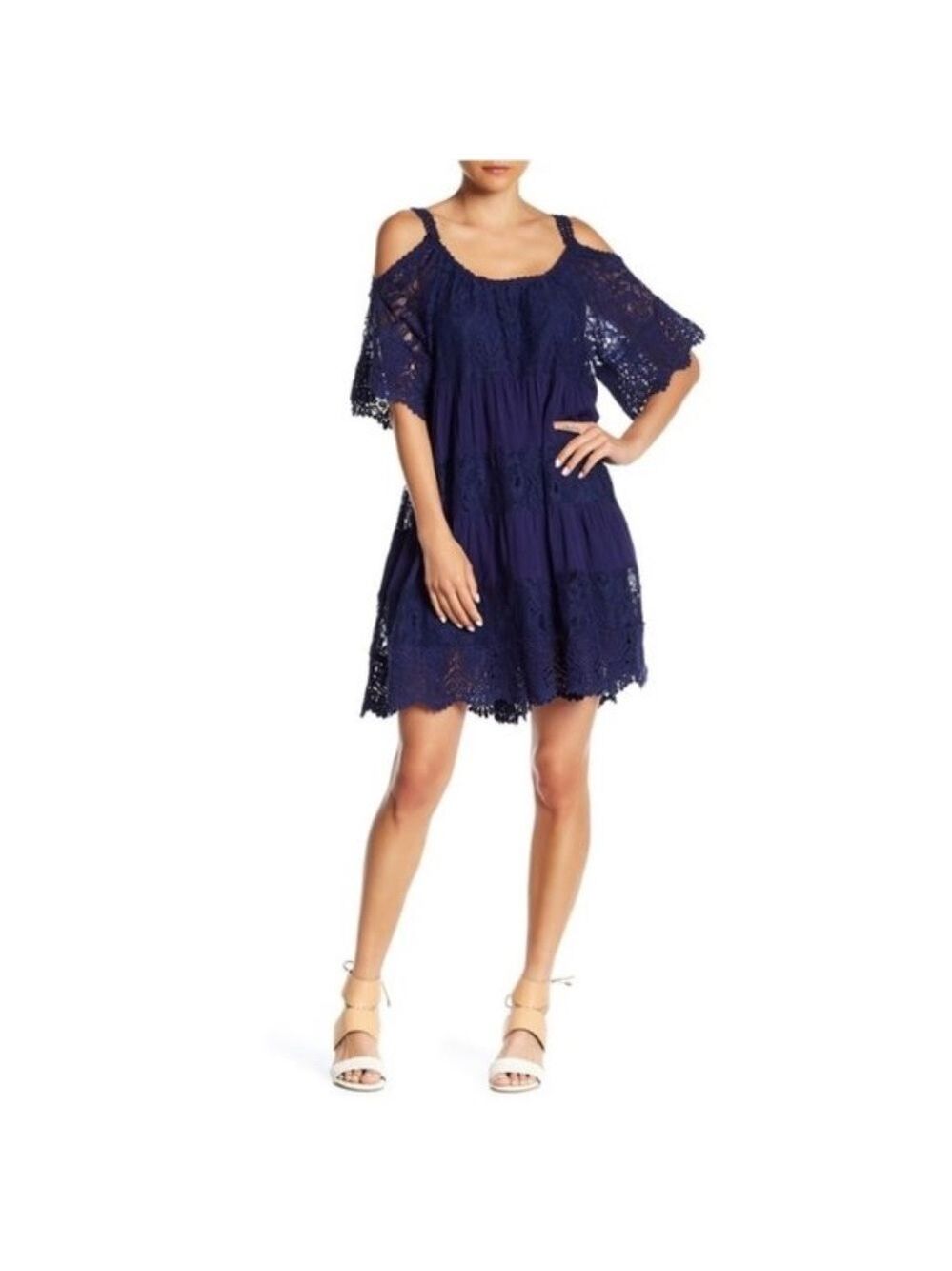 Muche et Muchette Nilsen Cold Shoulder Lace Dress